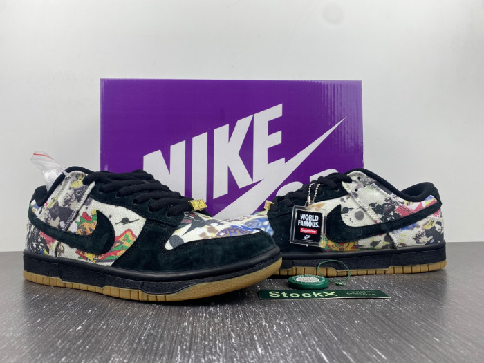 Supreme x Nike SB Dunk Low Rammellzee FD8778-001