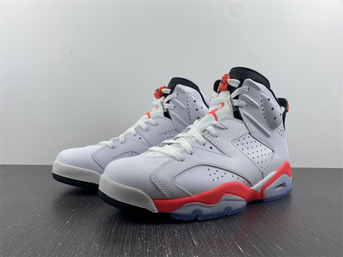 Nike Air Jordan 6 Retro White/Infrared 384664 123