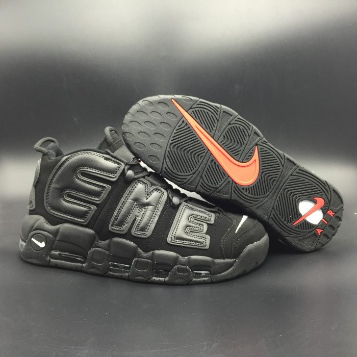 Nike Supreme x Air More Uptempo ''Black'' 902290-001