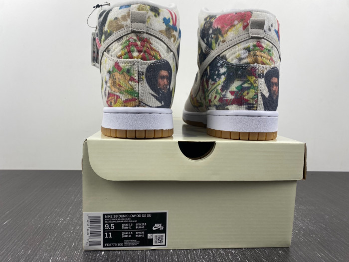 Supreme x Nike SB Dunk High Rammellzee FD8779-100