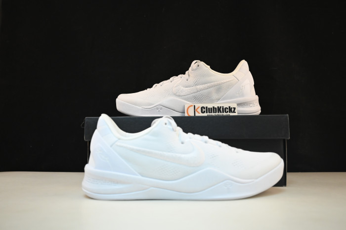 Nike Kobe 8 Protro Triple White FJ9364-100