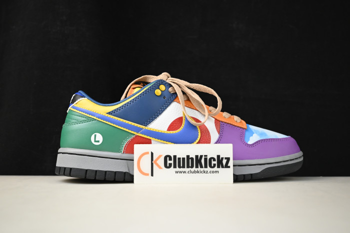 Nike Dunk Low "What the Super Mario" Custom DH0952-100