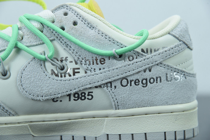 OFW Nike Dunk Low 14 Of 50 OW DJ0950-106