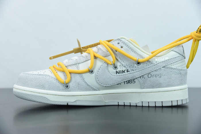 OFW Nike Dunk Low 39 Of 50 OW DJ0950-109