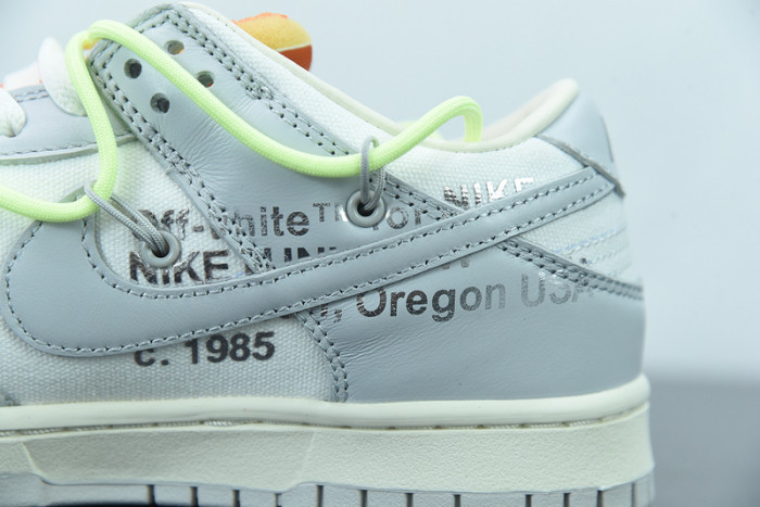 OFW x Nike SB Dunk Low “43 of 50” OW DM1602-128