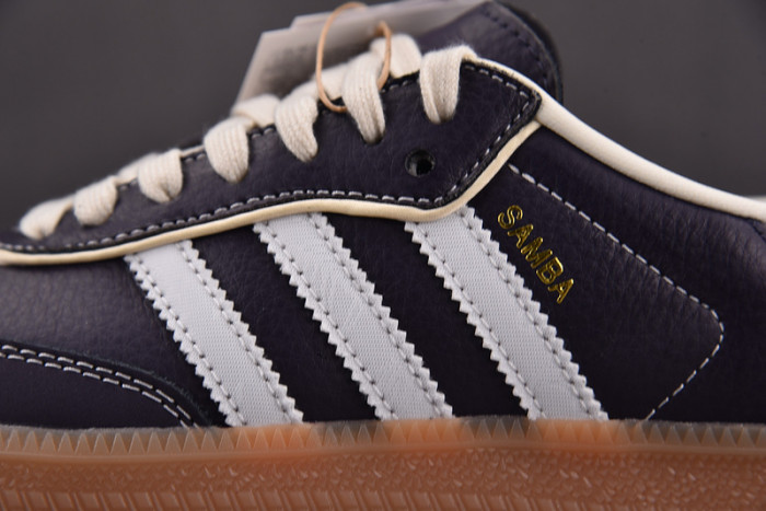 Adidas Women Samba OG Sneakers Originals Dark Purple IG6836