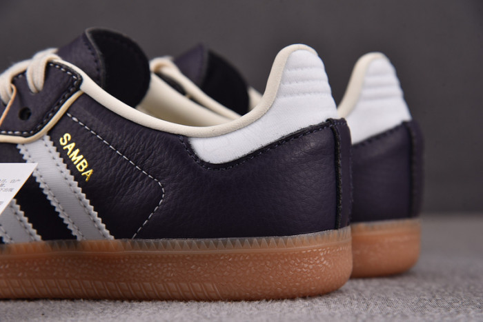 Adidas Women Samba OG Sneakers Originals Dark Purple IG6836