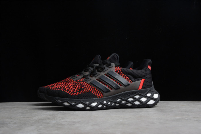 ADIDAS ULTRA BOOST WEB DNA BLACK RED GY8091