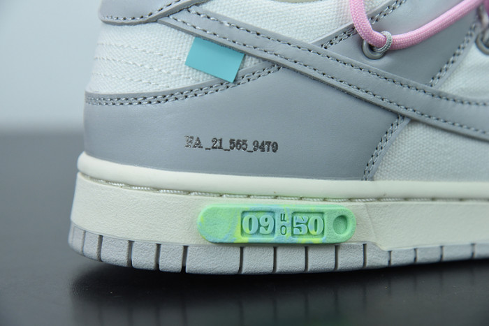 OFW Nike Dunk Low 09 Of 50 OW DM1602-109