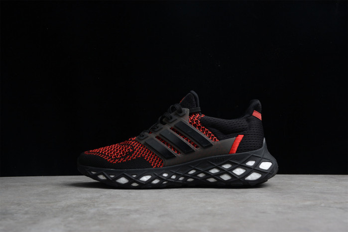 ADIDAS ULTRA BOOST WEB DNA BLACK RED GY8091