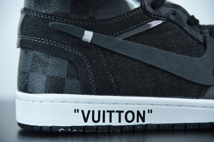Air Jordan 1 X Off Louis AJ1 OW Black