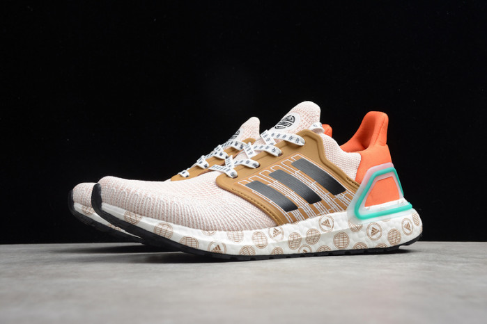 ADIDAS ULTRA BOOST 20 LINEN/BLACK-GLORY AMBER FX8888