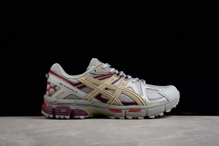 Asics Gel-Kahana 8 Functional Low Tops Gray ''Grey Red'' 1011B109-025
