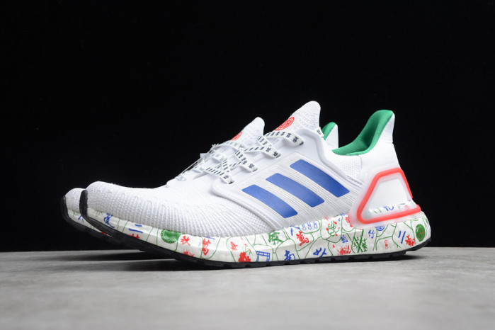 ADIDAS ULTRA BOOST 2020 CLOUD/WHITE ROYAL BLUE FX8889