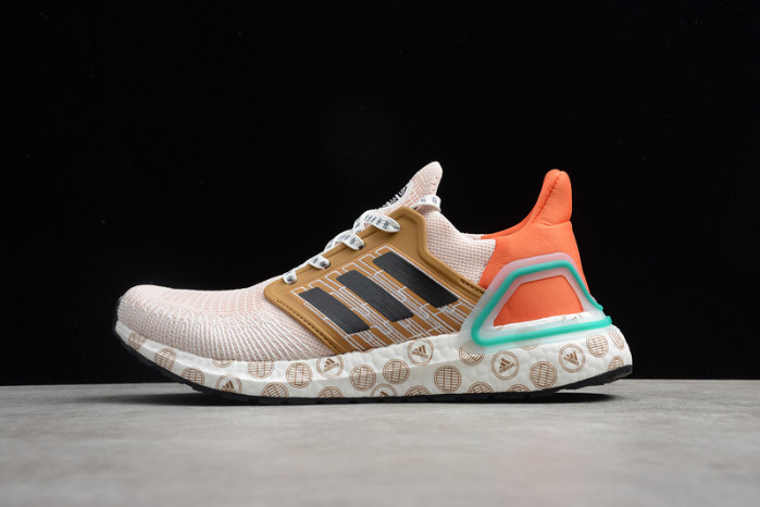 ADIDAS ULTRA BOOST 20 LINEN/BLACK-GLORY AMBER FX8888