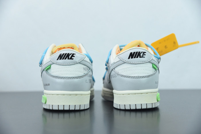 OFW x Nike SB Dunk Low “02 of 50” OW DM1602-115