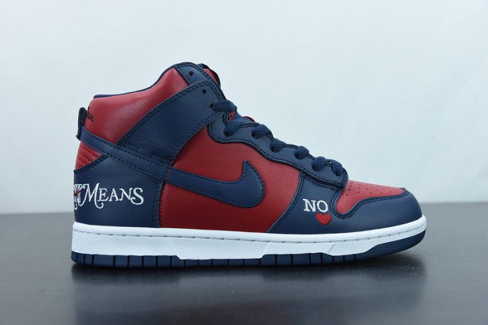 Supreme Nike SB Dunk High By Any Means DN3741-600