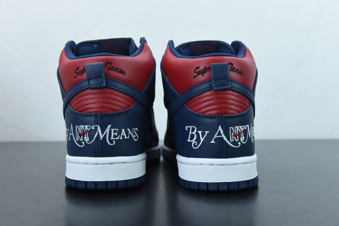 Supreme Nike SB Dunk High By Any Means DN3741-600