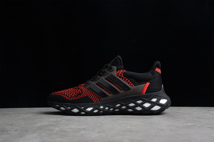 ADIDAS ULTRA BOOST WEB DNA BLACK RED GY8091