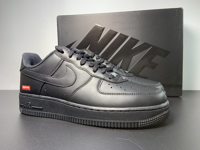 Supreme x Nike Air Force 1 Low Black CU9225-001
