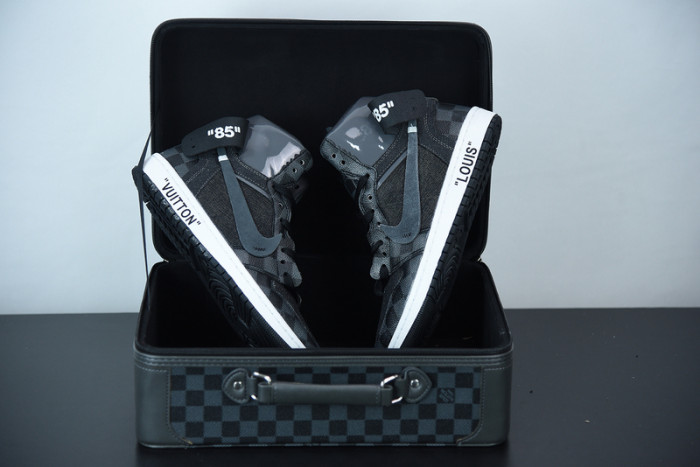 Air Jordan 1 X Off Louis AJ1 OW Black