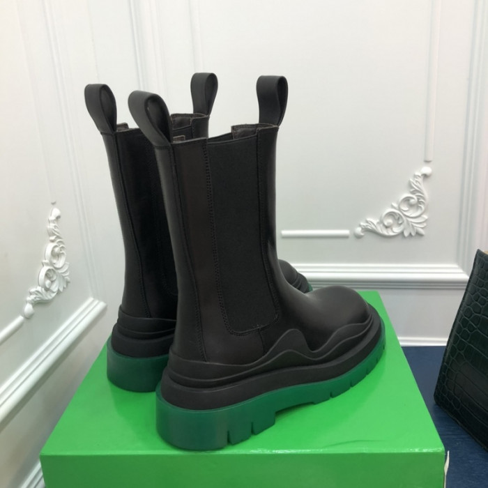 Bottega Veneta Chelsea Tire Leather high Boot