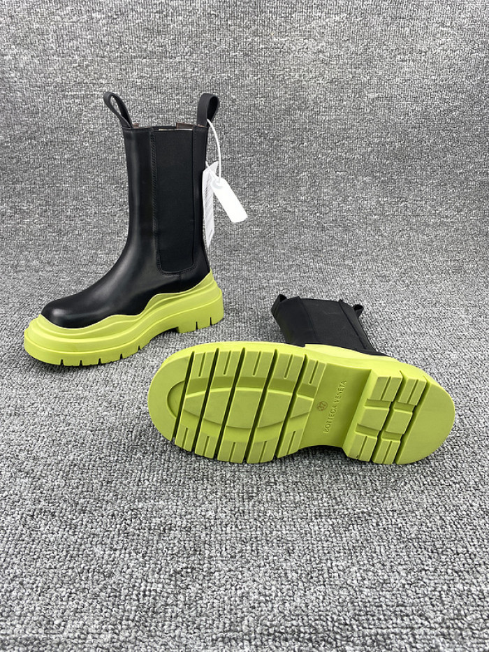 Bottega Veneta Chelsea Tire Leather high Boot