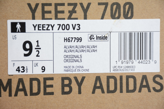 Adidas Yeezy 700 v3 “Alvah” H67799