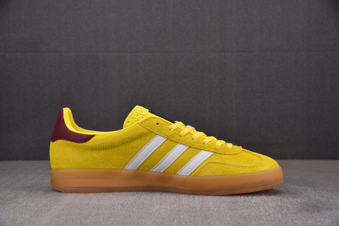 adidas Wmns Gazelle Indoor ''Bright Yellow Burgundy'' IE7003