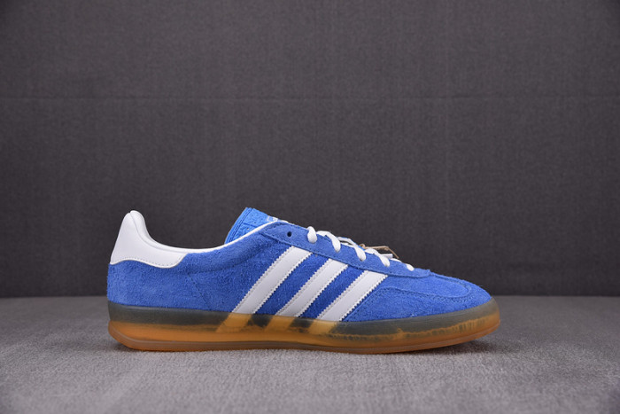 Adidas Gazelle Indoor Blue Fusion Cloud White Women''s HQ8717