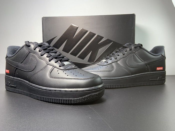 Supreme x Nike Air Force 1 Low Black CU9225-001