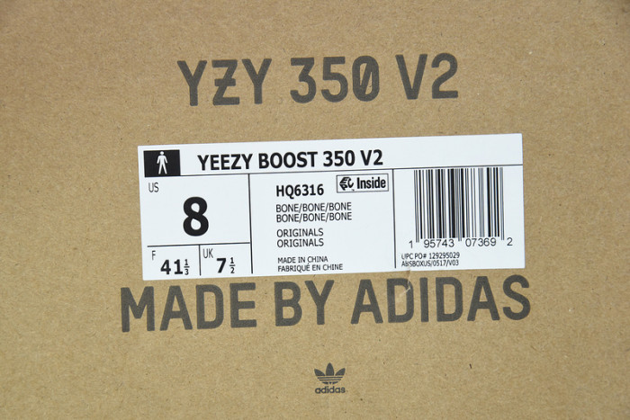 Adidas Yeezy Boost 350 V2 Bone HQ6316