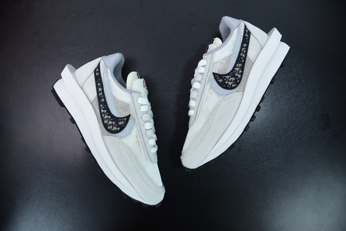 Sacai x Dior x Nike LVD Waffle Daybreak White Grey CN8898-002