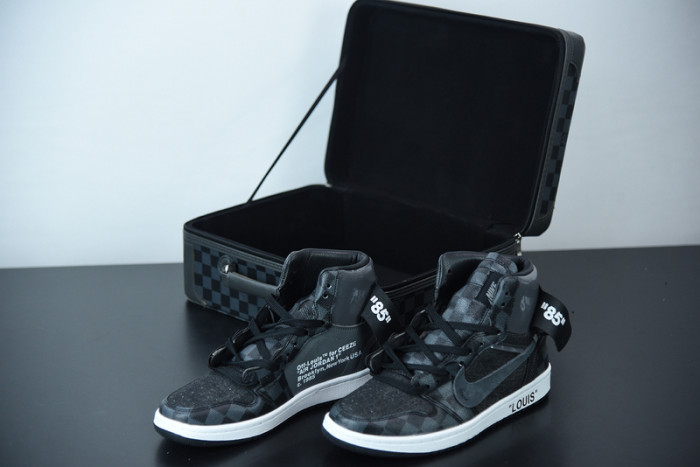 Air Jordan 1 X Off Louis AJ1 OW Black
