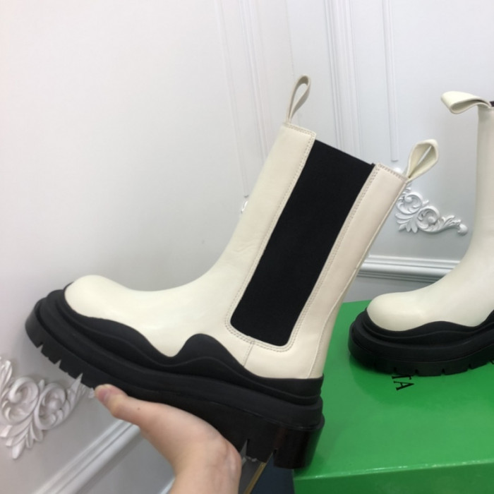 Bottega Veneta Chelsea Tire Leather high Boot