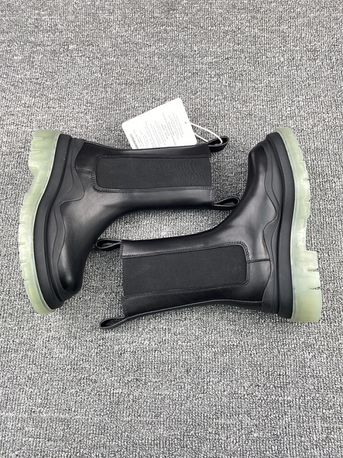 Bottega Veneta Chelsea Tire Leather high Boot