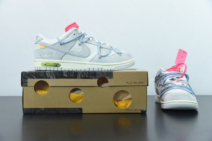 OFW Nike Dunk Low 38 Of 50 OW DJ0950-113