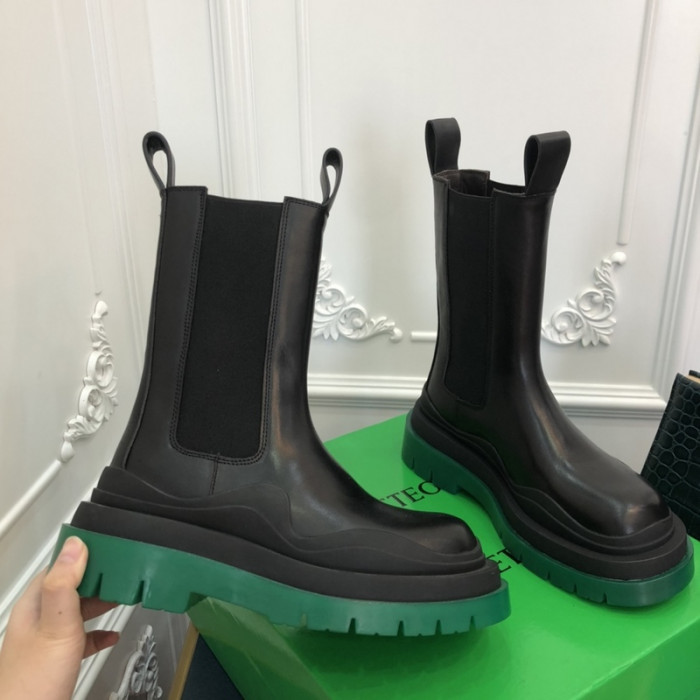 Bottega Veneta Chelsea Tire Leather high Boot