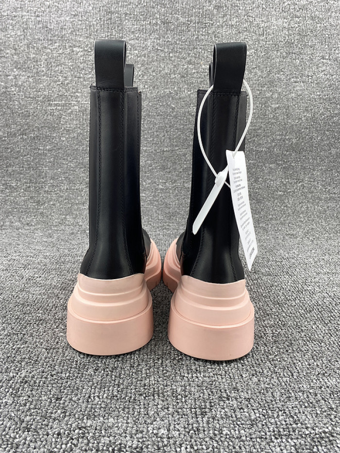 Bottega Veneta Chelsea Tire Leather high Boot
