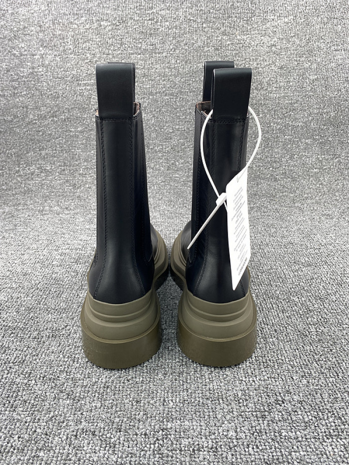 Bottega Veneta Chelsea Tire Leather high Boot