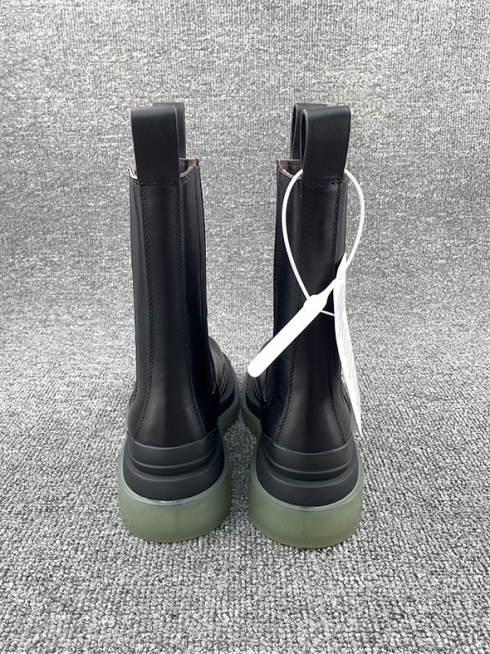 Bottega Veneta Chelsea Tire Leather high Boot