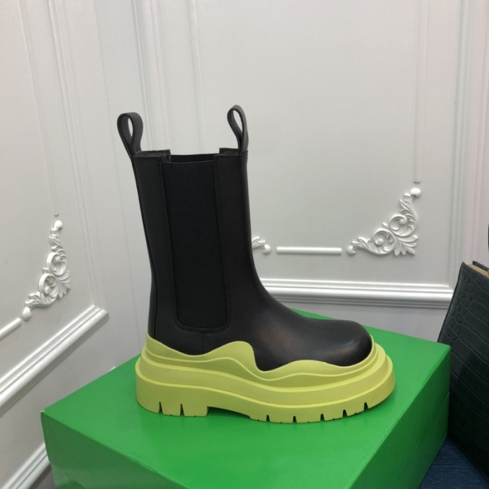 Bottega Veneta Chelsea Tire Leather high Boot