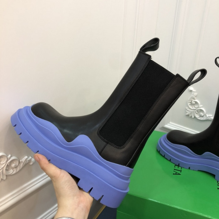 Bottega Veneta Chelsea Tire Leather high Boot