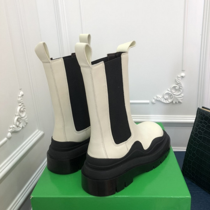 Bottega Veneta Chelsea Tire Leather high Boot