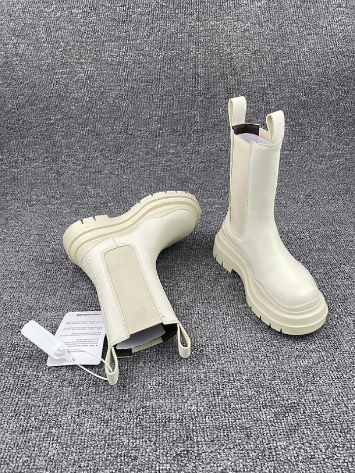 Bottega Veneta Chelsea Tire Leather high Boot