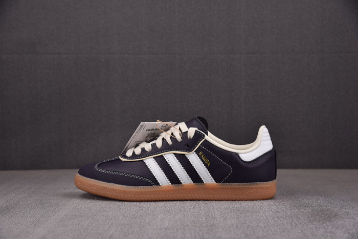 Adidas Women Samba OG Sneakers Originals Dark Purple IG6836