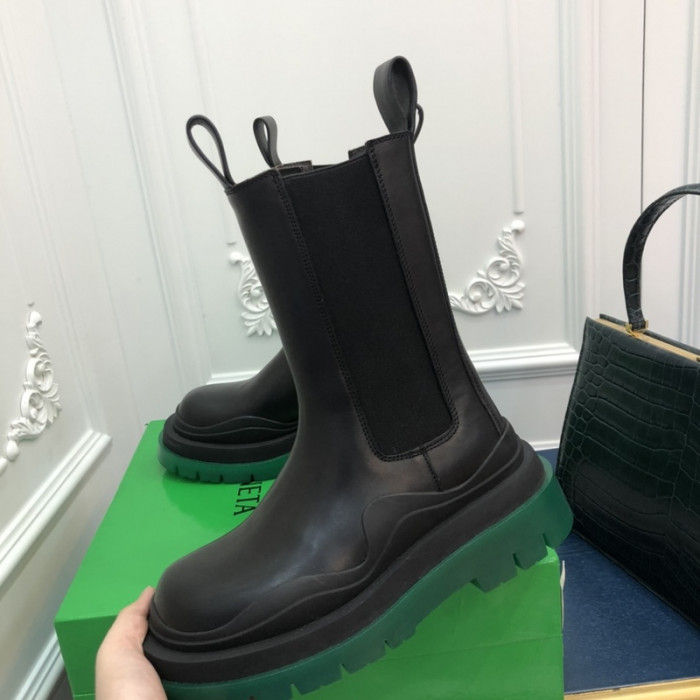 Bottega Veneta Chelsea Tire Leather high Boot