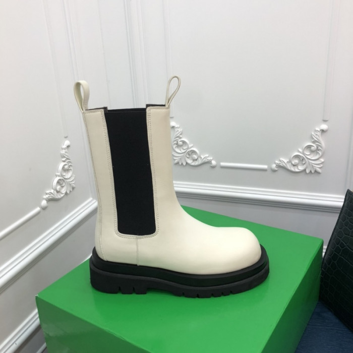 Bottega Veneta Chelsea Tire Leather high Boot