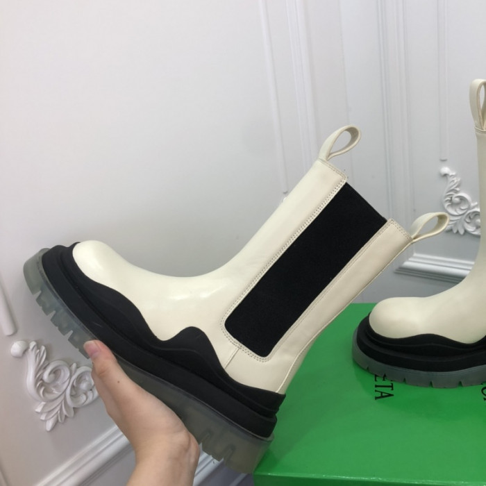 Bottega Veneta Chelsea Tire Leather high Boot