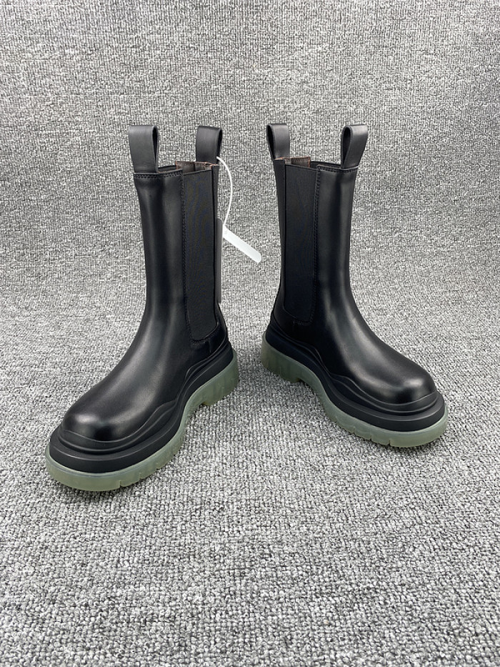 Bottega Veneta Chelsea Tire Leather high Boot